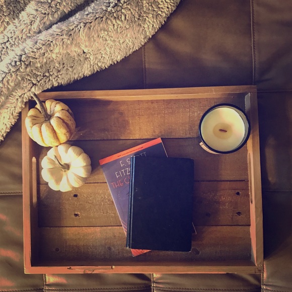 West Elm Other - West elm real wood decorative serving tray